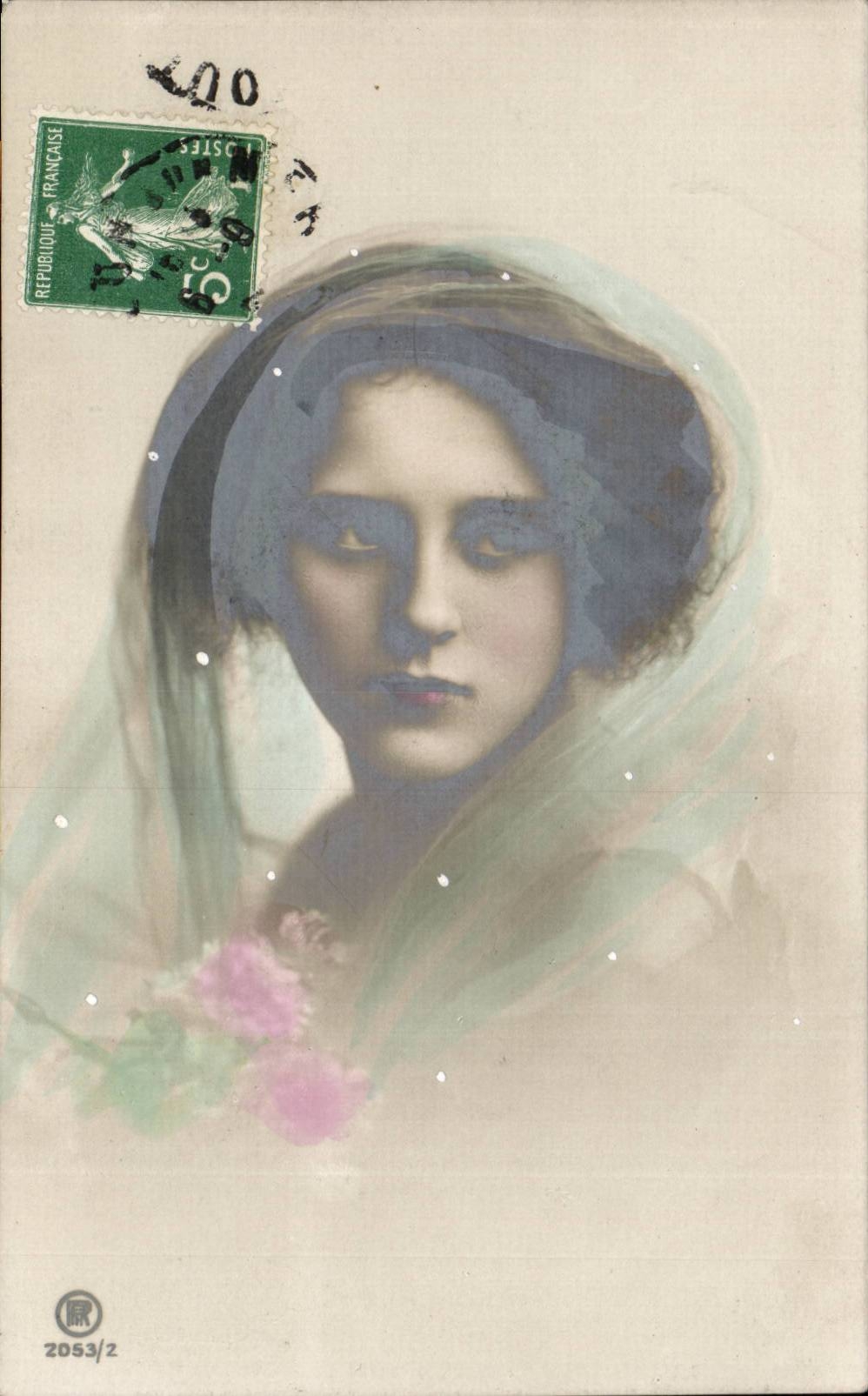 CPA Fantaisie Femme