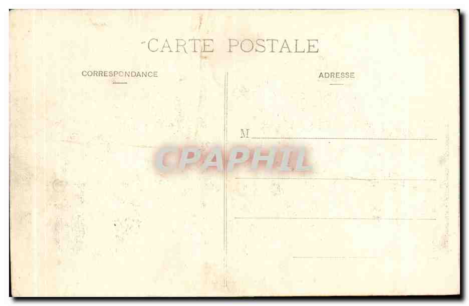 Nancy - La gare et la Place Thiers - CPA  — Verso