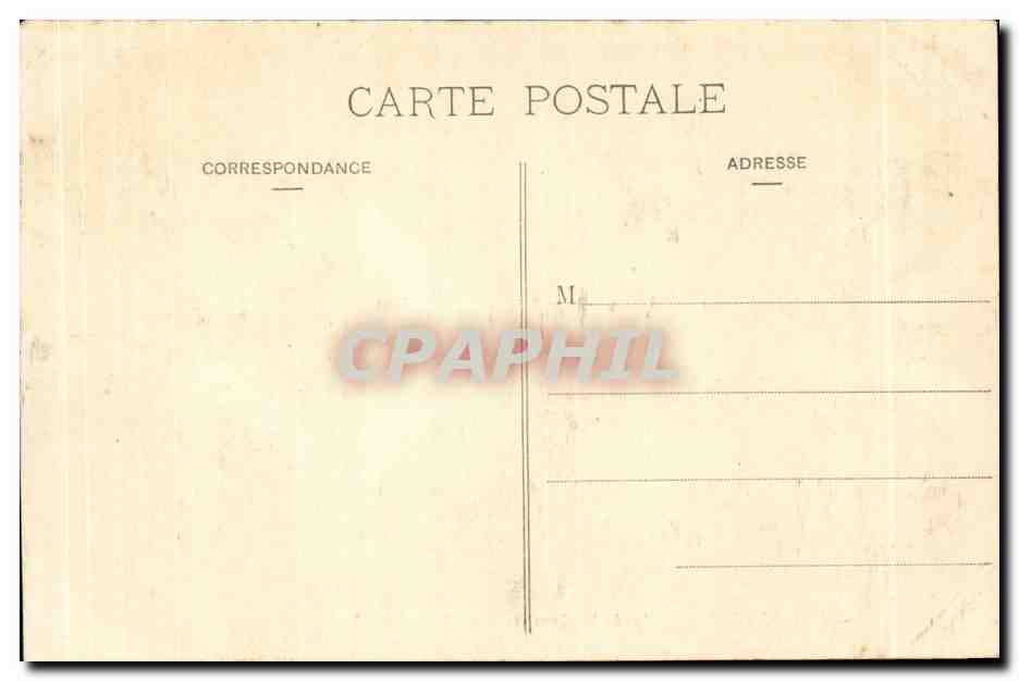Nancy - L'Hemicycle de la Carriere et le Palais du Gouvernement - CPA  — Verso