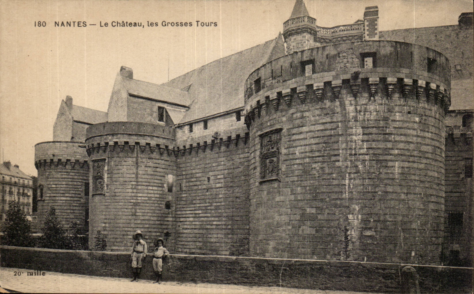 Nantes - Le Chateau les Grosses Tours - CPA 