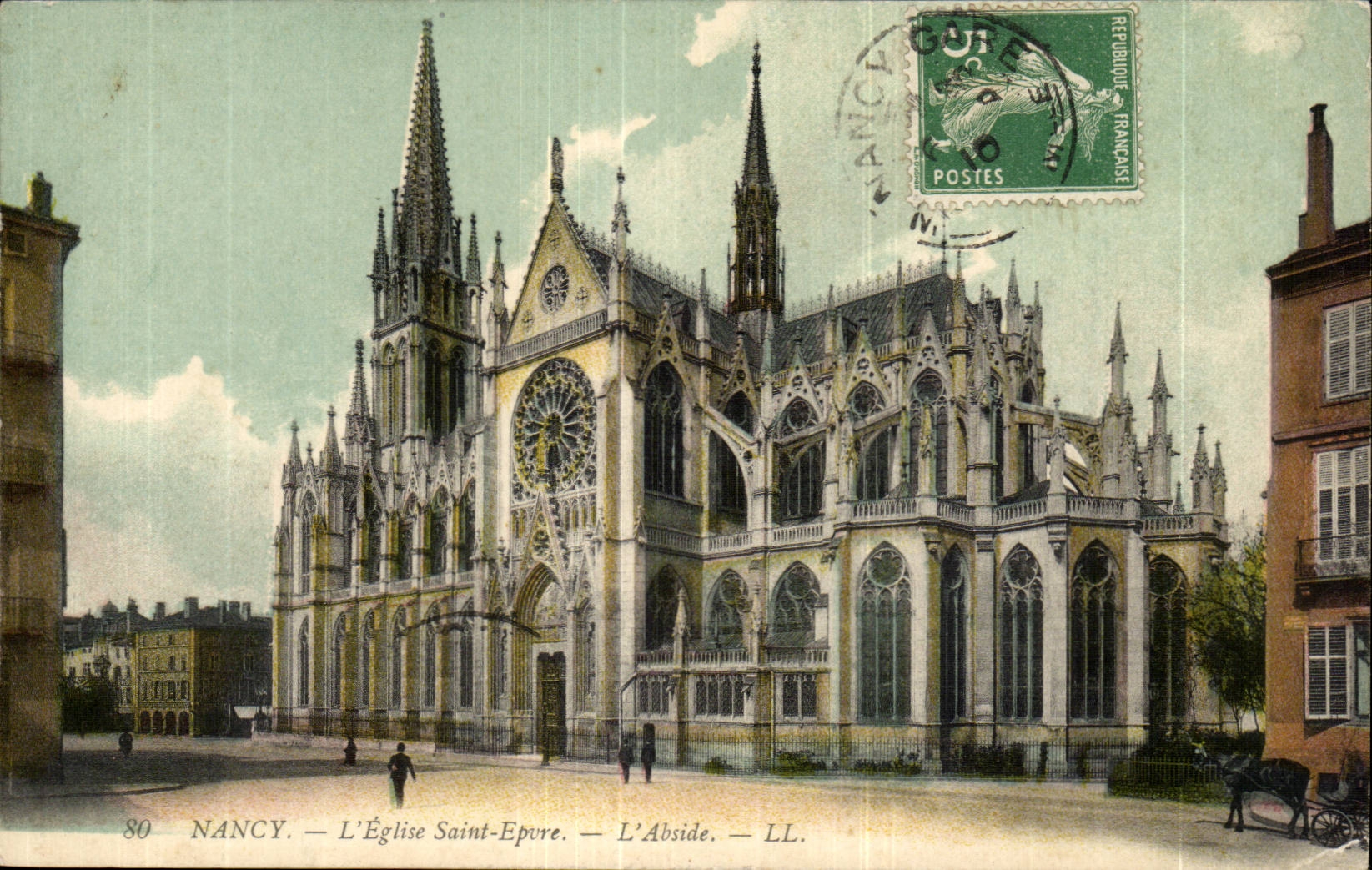 Nancy - Eglise Saint Epvre L'Abside - CPA 