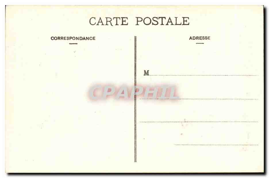 Nancy - Vue Generale prise de la Basiique Saint Epvre - CPA  — Verso