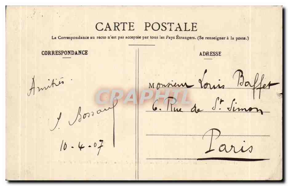 Nancy - Place Stanislas Grile en fer forges de Jean Lamour - CPA  — Verso