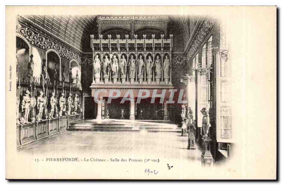Pierrefonds - Le Château - Salle des Preuses (2e vue)
