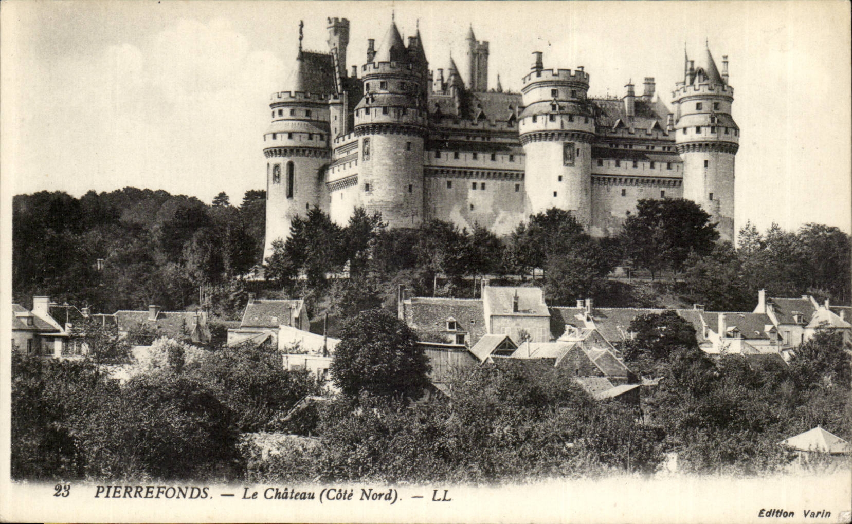 Pierrefonds CPA Le chateau