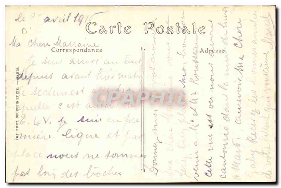 Pierrefonds CPA Le chateau La salle des Preux — Verso