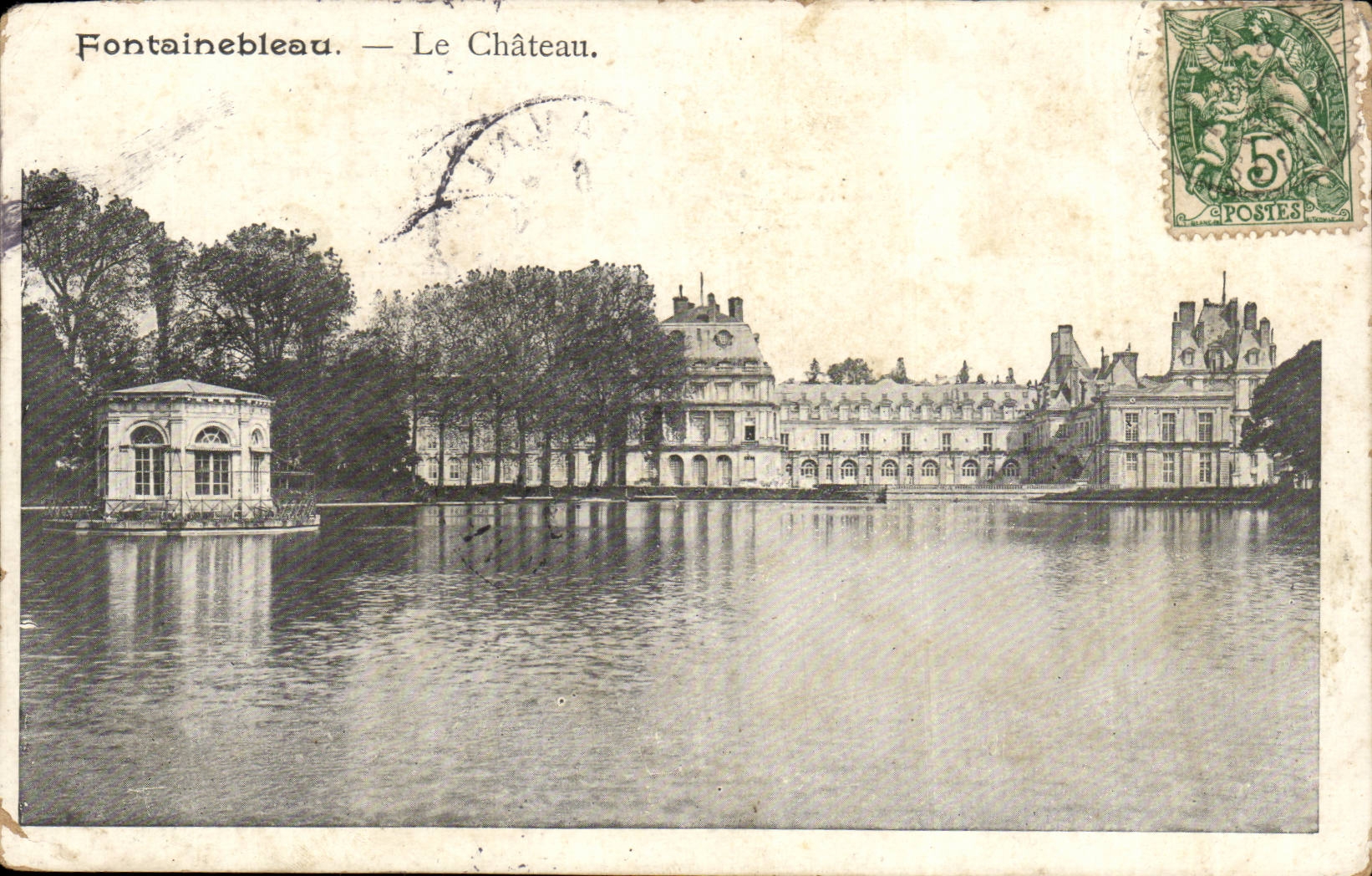 Fontainebleau — Das Schloss. — Verlag nicht sichtbar, Seriennummer nicht lesbar.