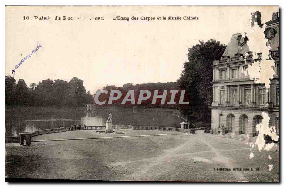 Palacio de Fontainebleau — L'Élan des Cèrpes y el Museo Chino — Colección Artística L. M.