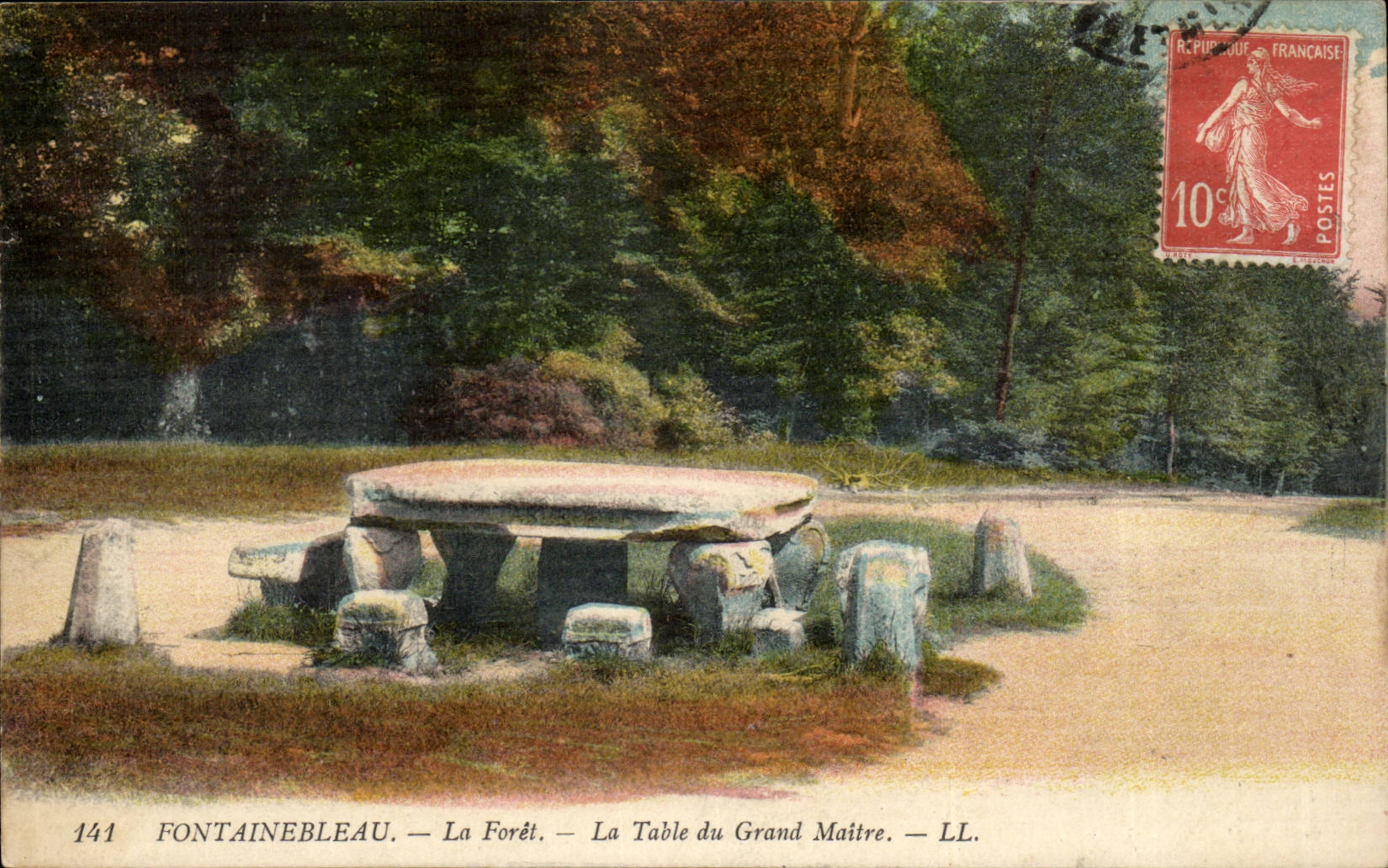 Fontainebleau — La Foresta — La Tavola del Gran Maestro — LL. — N° 141