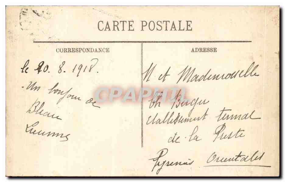 Fontainebleau — La Foresta — La Tavola del Gran Maestro — LL. — N° 141 — Verso