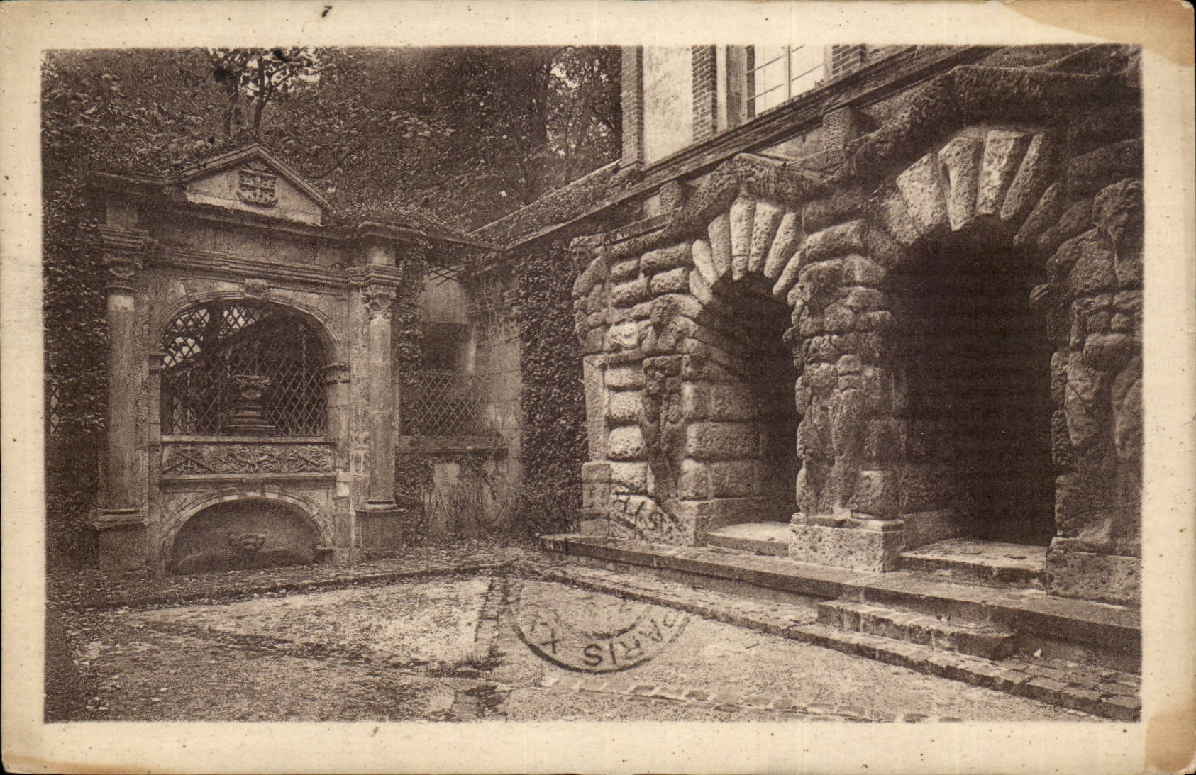 Palazzo di Fontainebleau — I Bagni Antichi — Edizione Vincent