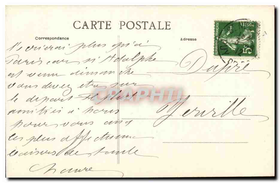 Pittoreske Auvergne — Die Straße von Besse nach Issoire und die Gorges de la Couze — n° 930 — Rückseite