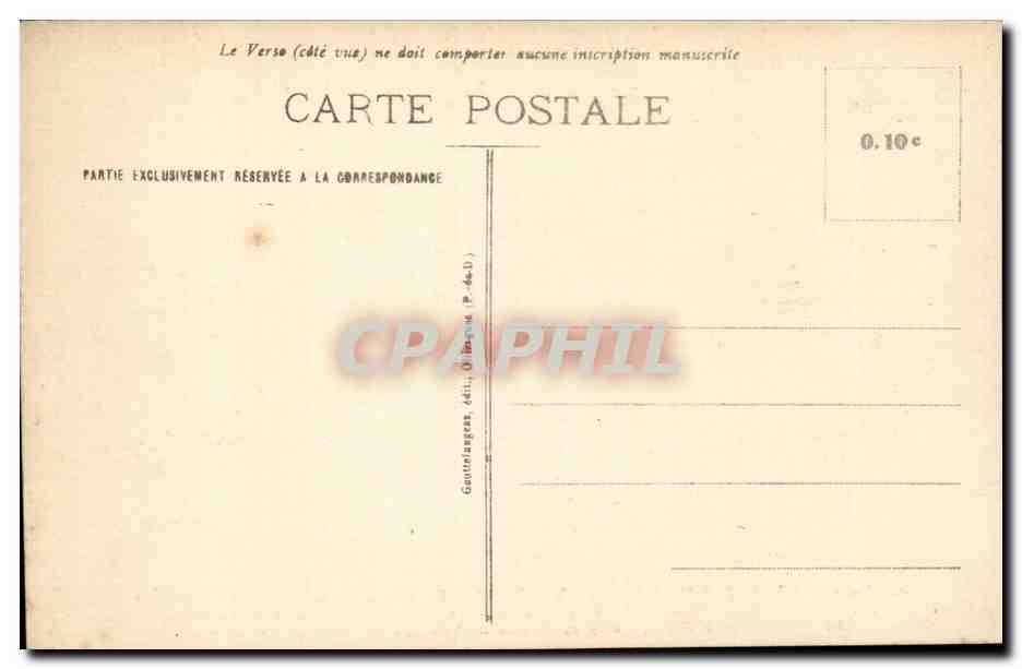 Viaduc des Fades, Auvergne — the highest in Europe — G. D'O., no. 1184 — Back