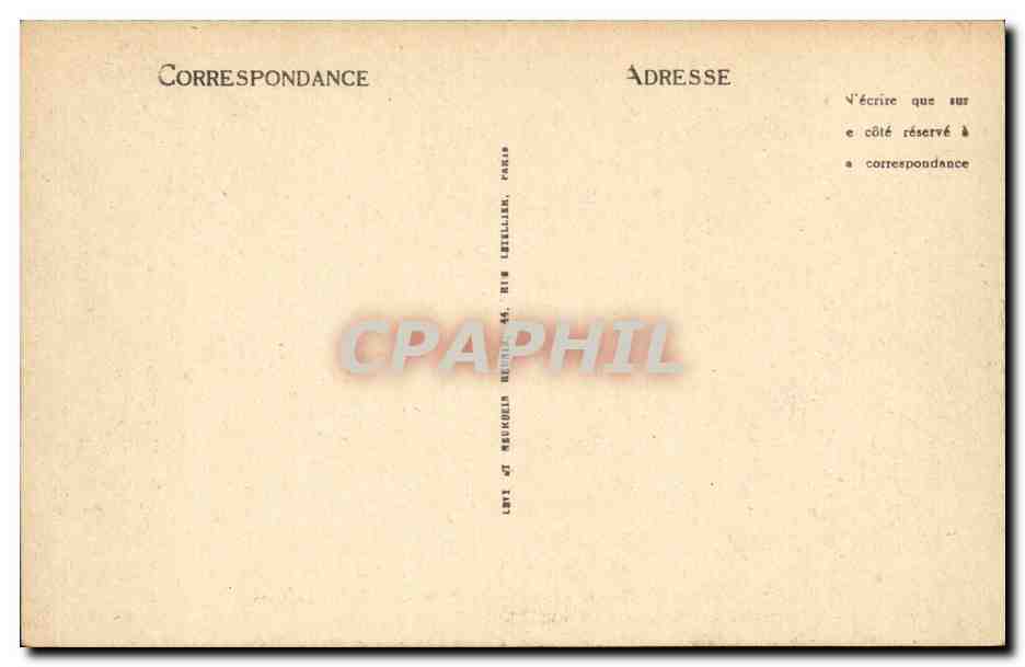 Auvergne - panorama d'Hiver - Les Monts-Dore vues de la Terrasse de l'Observatoire du Puy-de-Dôme (1.475 m. d'altit.) - LL - Selecta — Verso