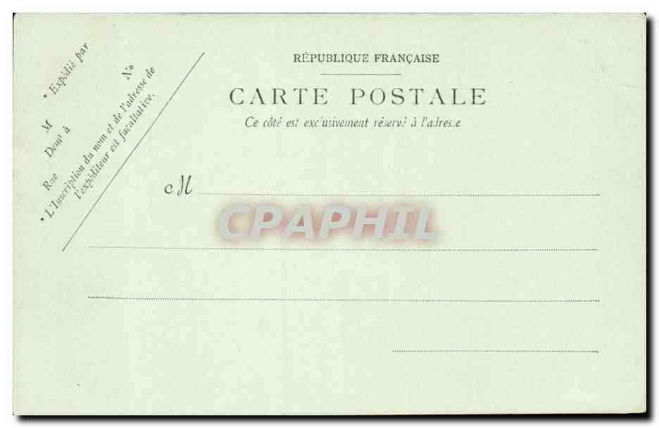 vichy CPA La salle de repos dans le parc — Rückseite