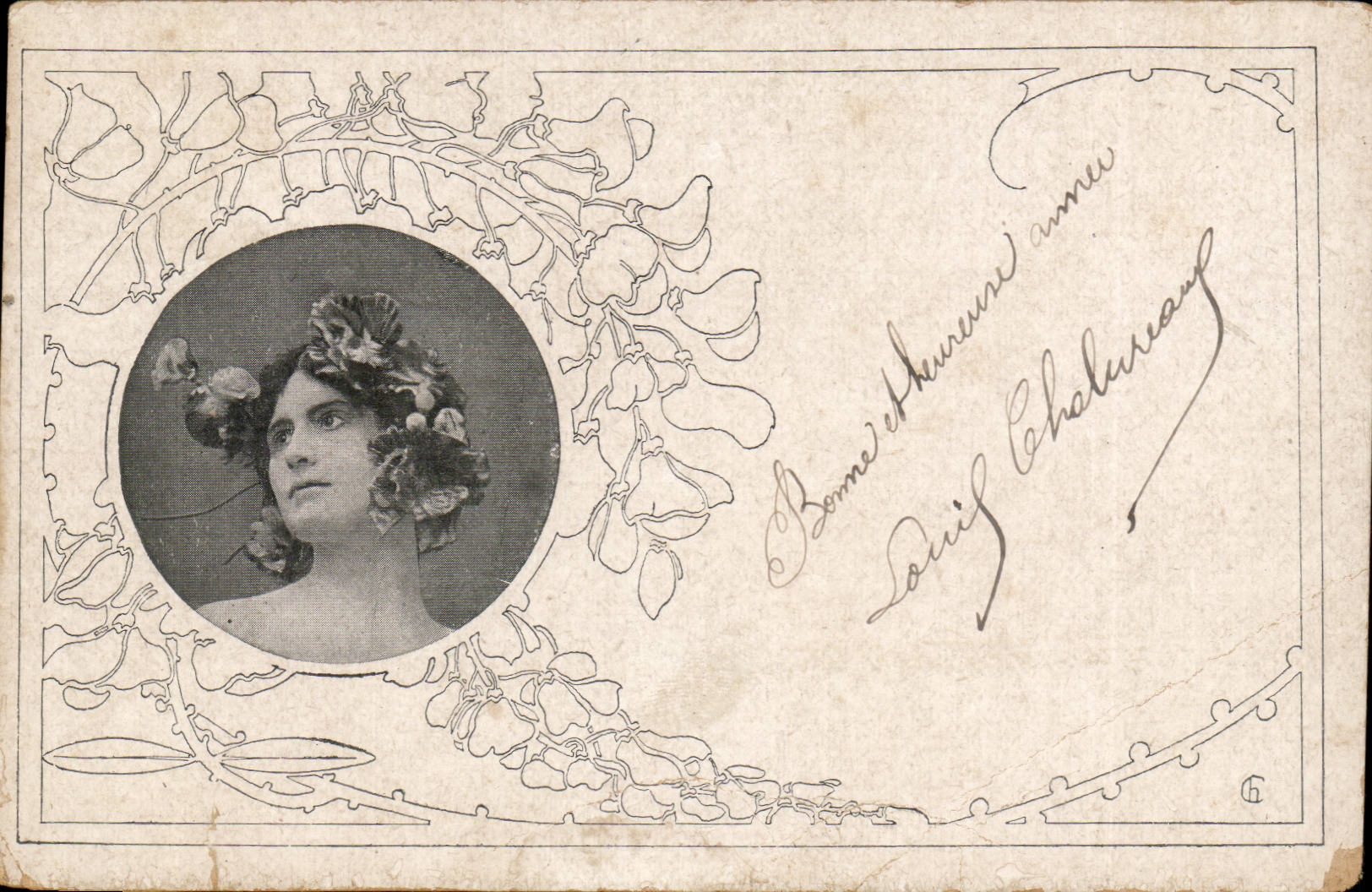 CPA FAntaisie Femme