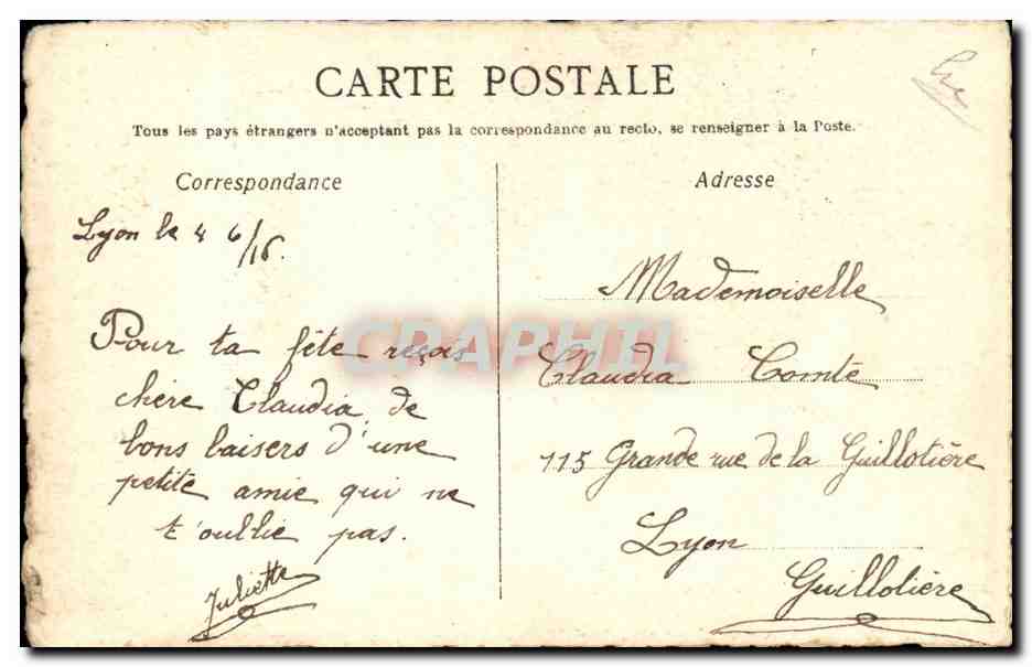 Fantaisie CPA Tout passe ici bas sans laisser de trace (cygnes swan) — Rückseite
