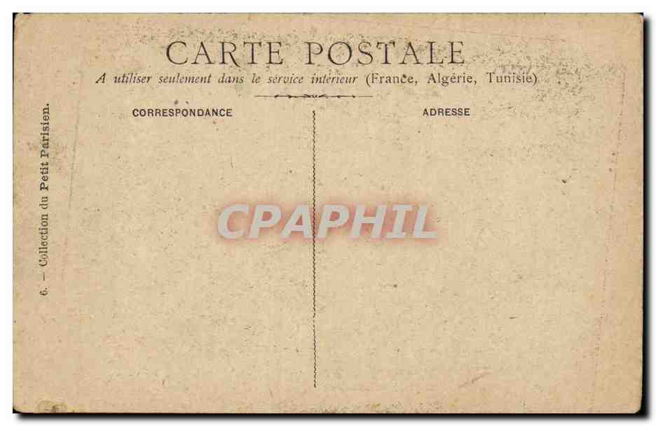 CPA Drapeau du 57eme de ligne decore a la suite de la bataille de Rezonville (16 aout 1870) (militaria) — Rückseite