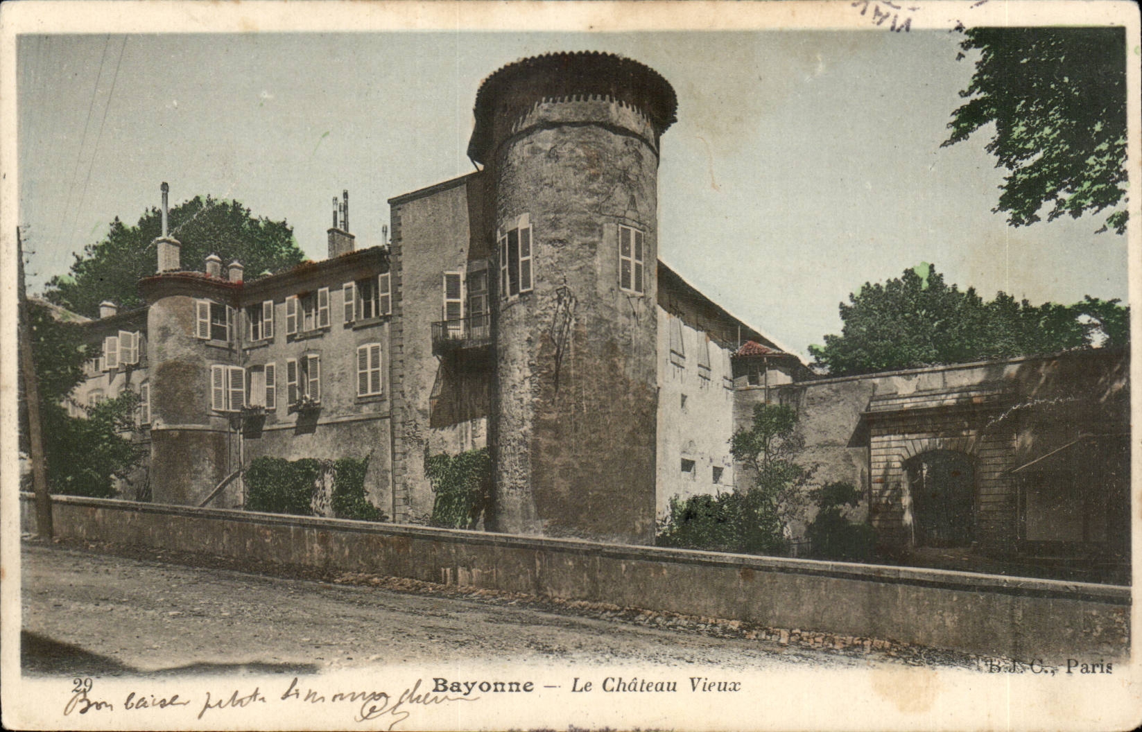 Bayonne CPA Le chateau vieux