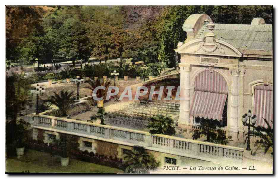 Vichy CPA Les terrasses du casino