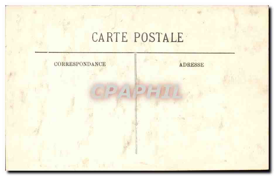 Vichy CPA Les terrasses du casino — Rückseite