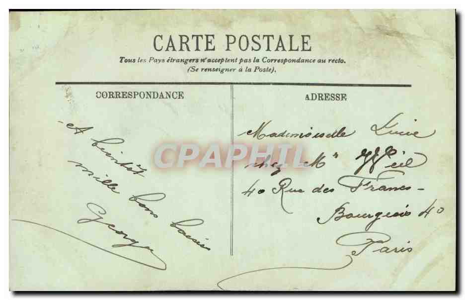 Chartres CPA La cathedrale L'assomption par Bridan — Rückseite