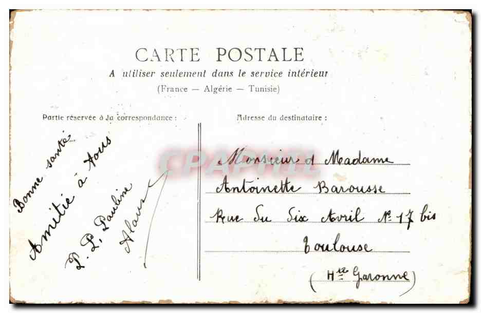Fantaisie - Couple - Premier Rendez Vous - Le ciel est plein d'asrtres sans nombre - CPA  — Rückseite