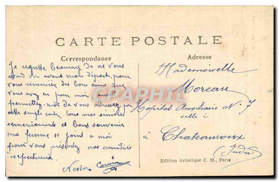 Vincennes — Le Fort — Vue extérieure de la Sainte-Chapelle et d'une portion du Château dans son état actuel (1840) — C.M. n°113 — Reverso