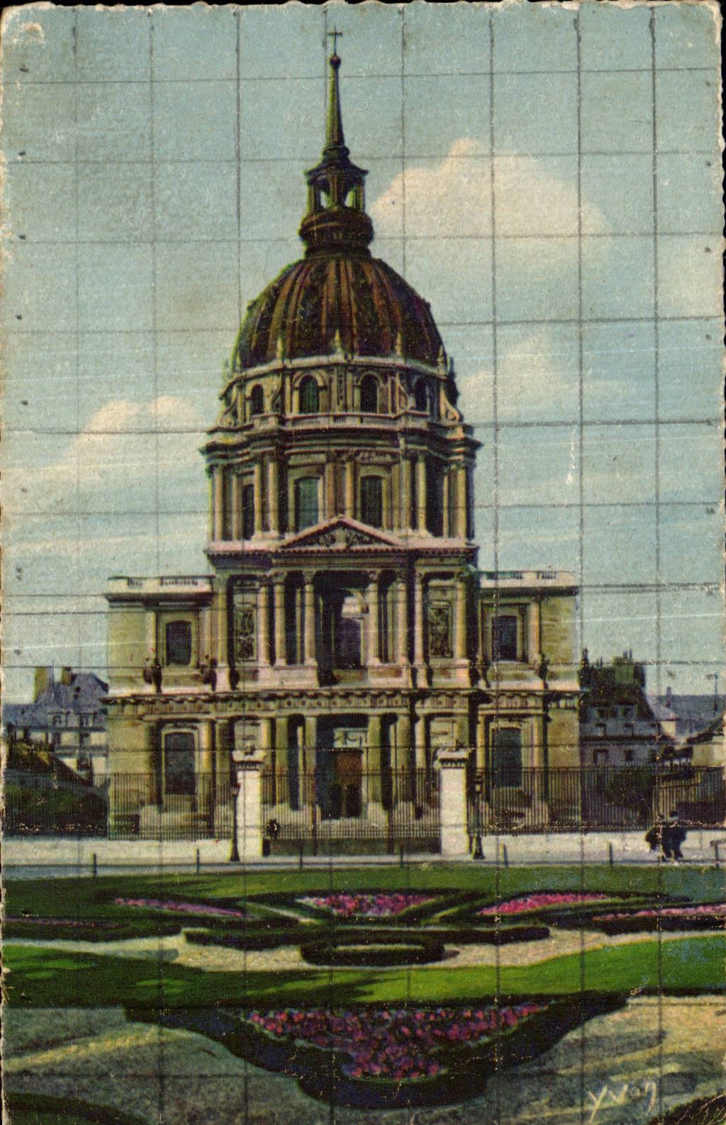 Paris - 7 - En Flanant - Les Invalides - CPA 