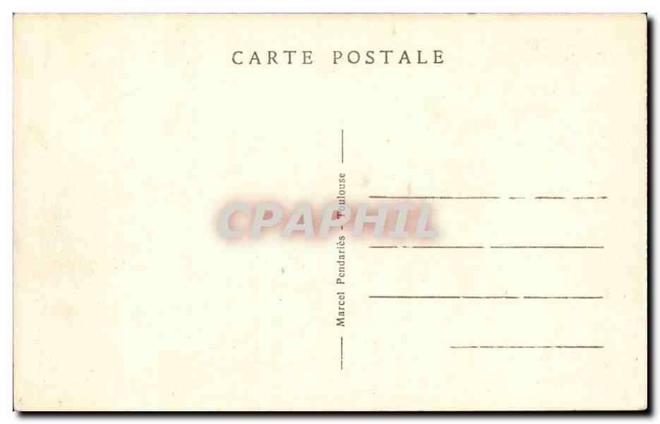 Toulouse — Cathédrale et Jardin Saint-Etienne — Cely — Verso