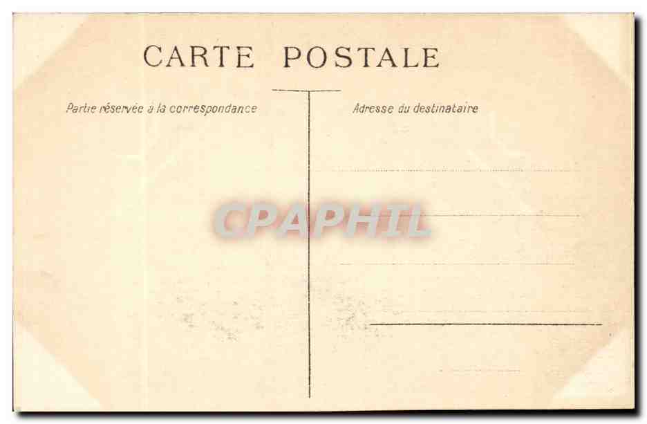 Lourdes CPA Eglise Saint Paul — Verso