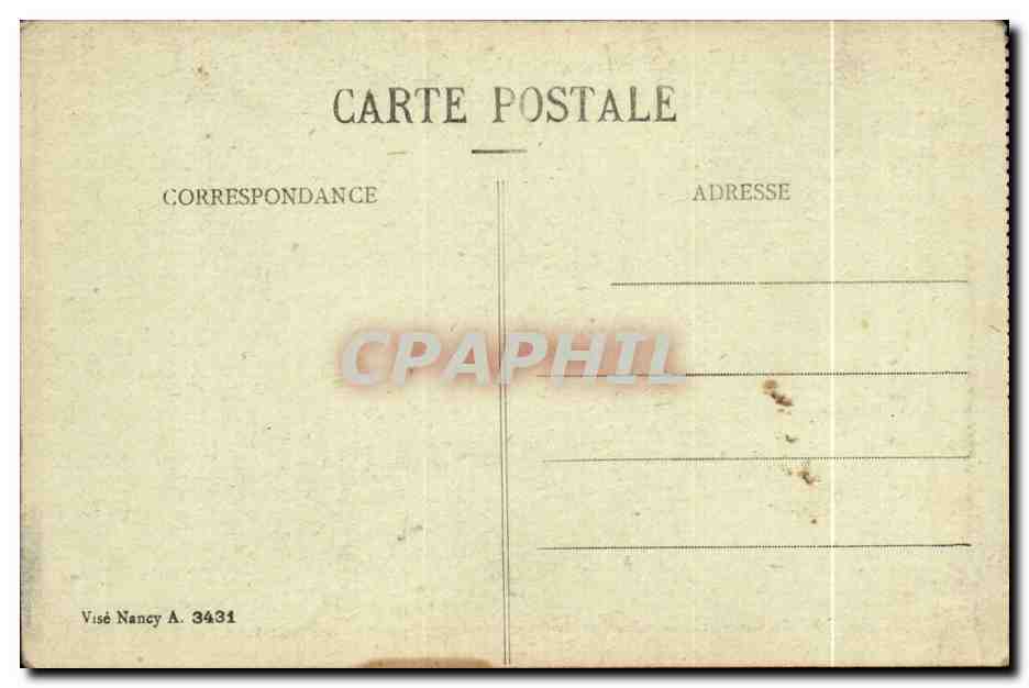 Reims — La Cathédrale incendiée par les Allemands, le 19 Septembre 1914 — Côté Méridional — Collection G. Dubols, Reims — Verso