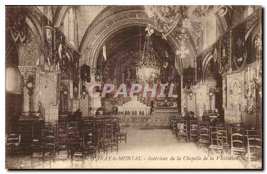 Paray-le-Monial - Intérieur de la Chapelle de la Visitation