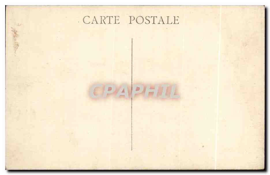 Marseille CPA Fort st Jean et la cathedrale — Verso