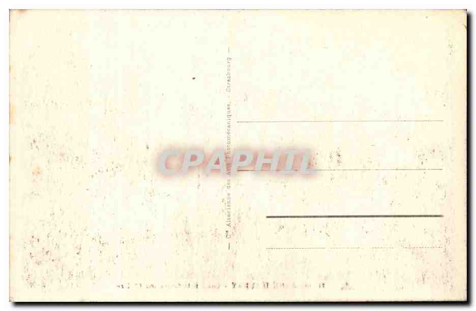 Sainte Anne d'auray CPA Cour interieure du cloitre — Verso
