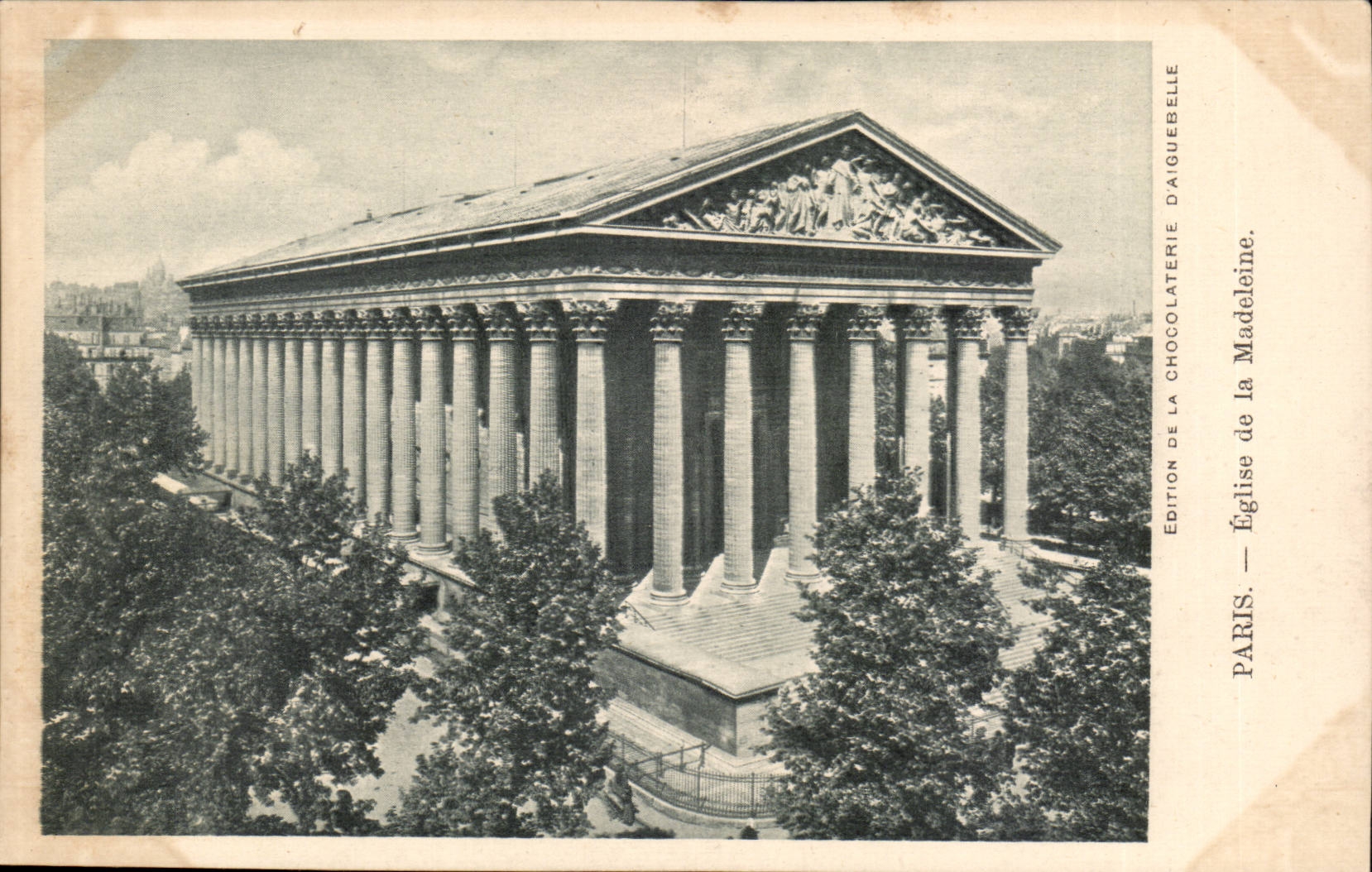 Paris CPA Eglise de la Madeleine