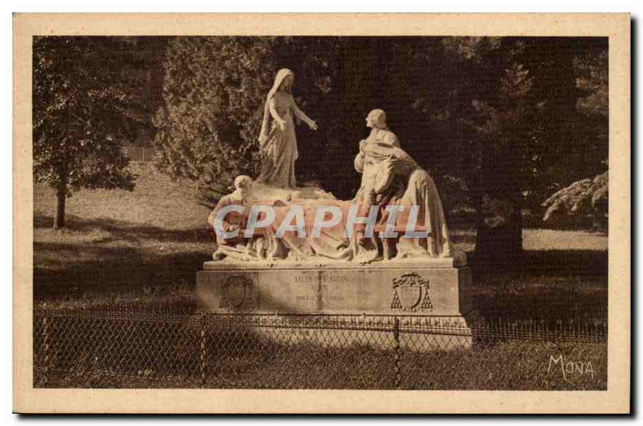 Lourdes CPA Le monument du diocese de Cambrai par Jules Dechin