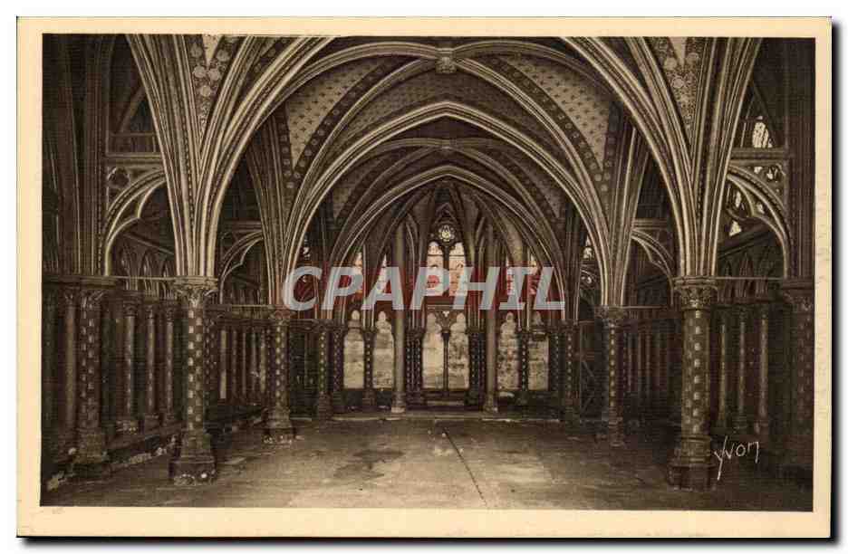 Paris CPA La sainte chapelle 