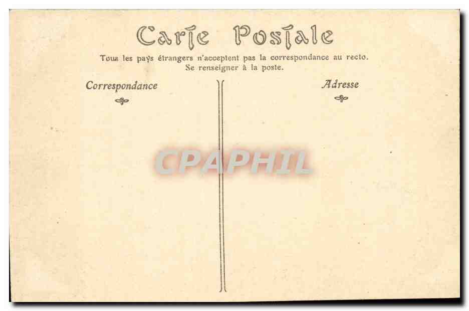 Rouen CPA La fontaine Sainte Marie — Rückseite