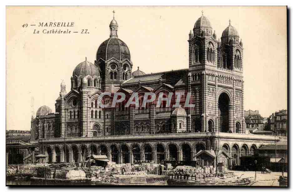 Marseille CPA La cathedrale