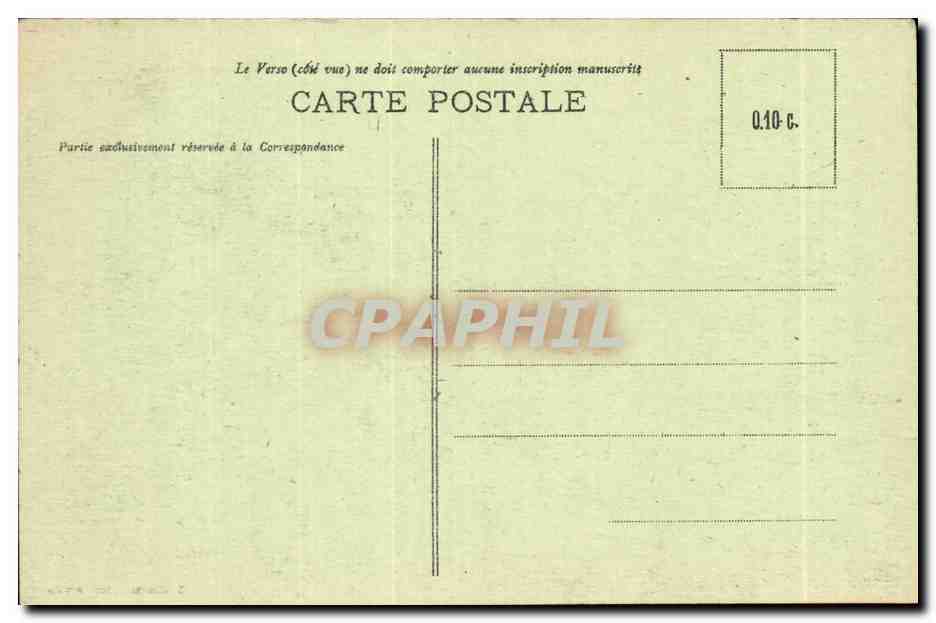 Cite de CArcassonne CPA Basilique Saint Nazaire (cote gothique) — Verso