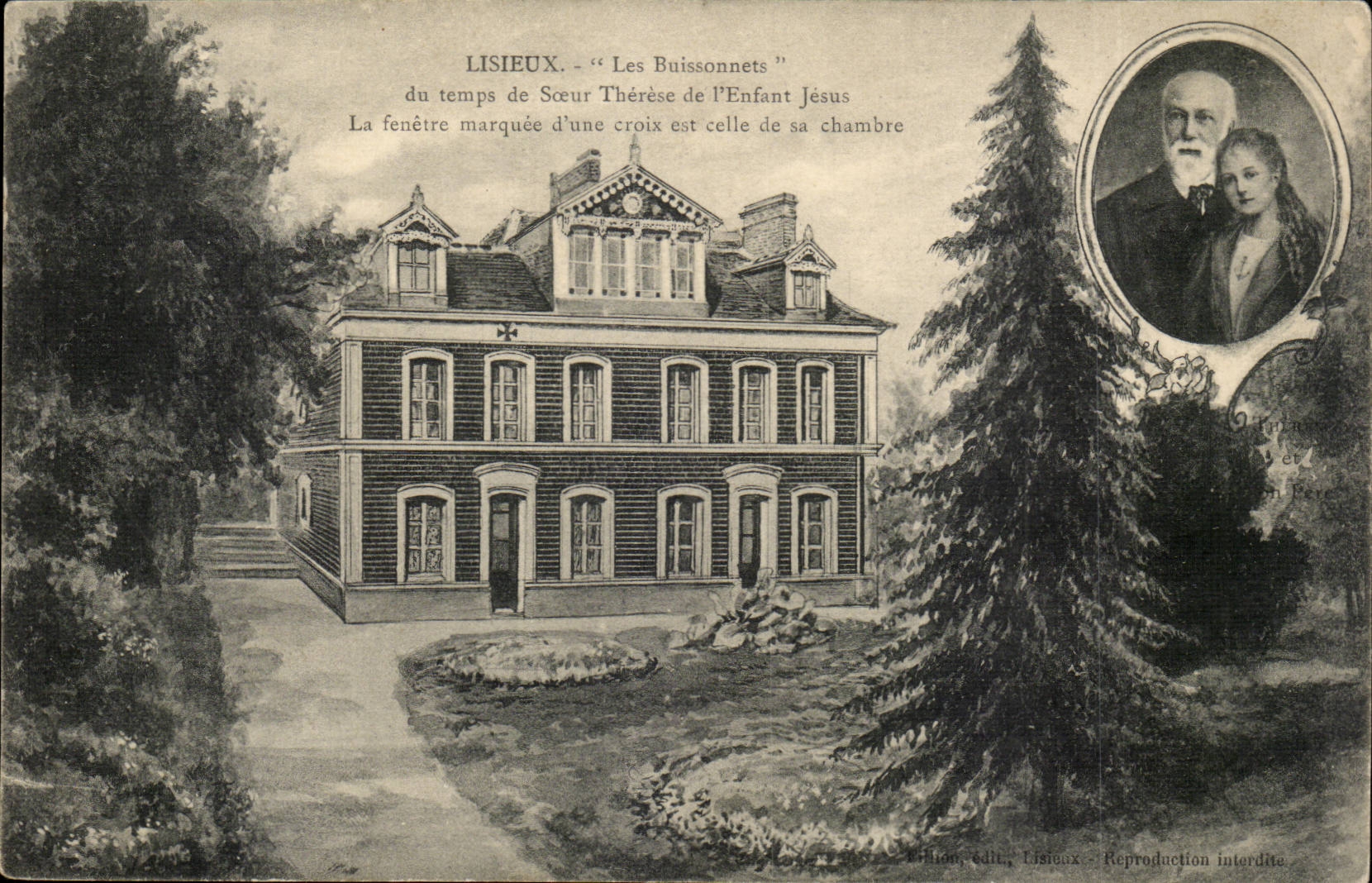 Lisieux - "Les Buissonnets" — Sœur Thérèse de l'Enfant Jésus — Édition Lisieux