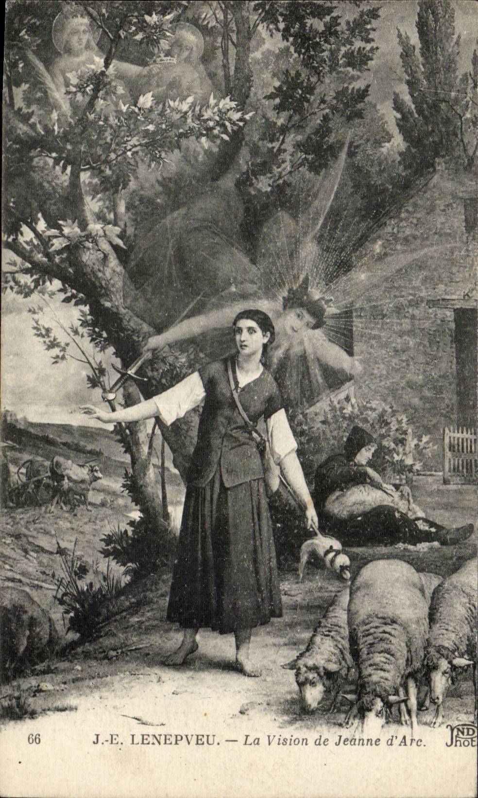 J EE Lenepveu CPA la vision de jeanne d'arc