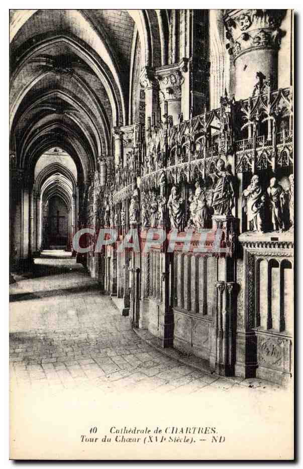 Cathédrale de CHARTRES — Tour du Chœur (XVIe Siècle) — ND