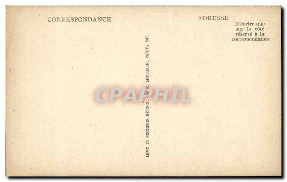 Chartres — Le Portail Royal et la Rosace — LL. — Éditeur : Levy et Neurdein Réunis, Paris — Verso