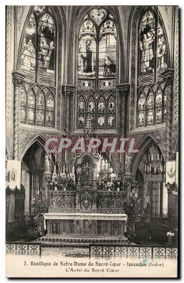 Basilique de Notre-Dame du Sacré-Cœur - L'Autel du Sacré-Cœur — Issoudun (Indre)