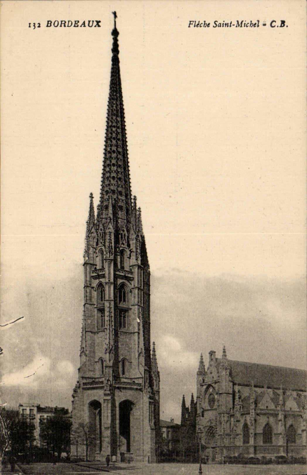 Bordeaux CPA Eglise Saint Michel