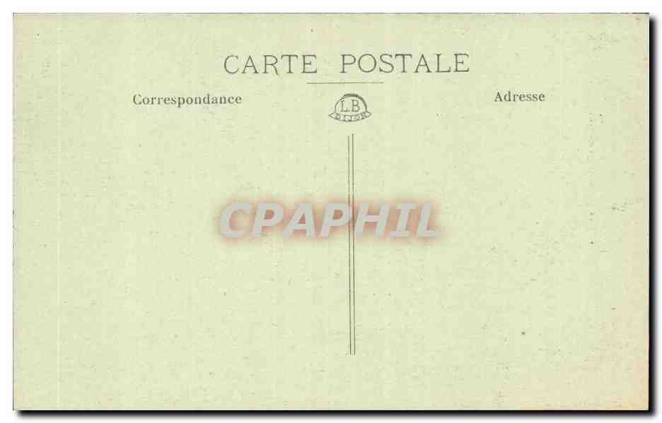 Dijon CPA Eglise Notre DAme — Verso