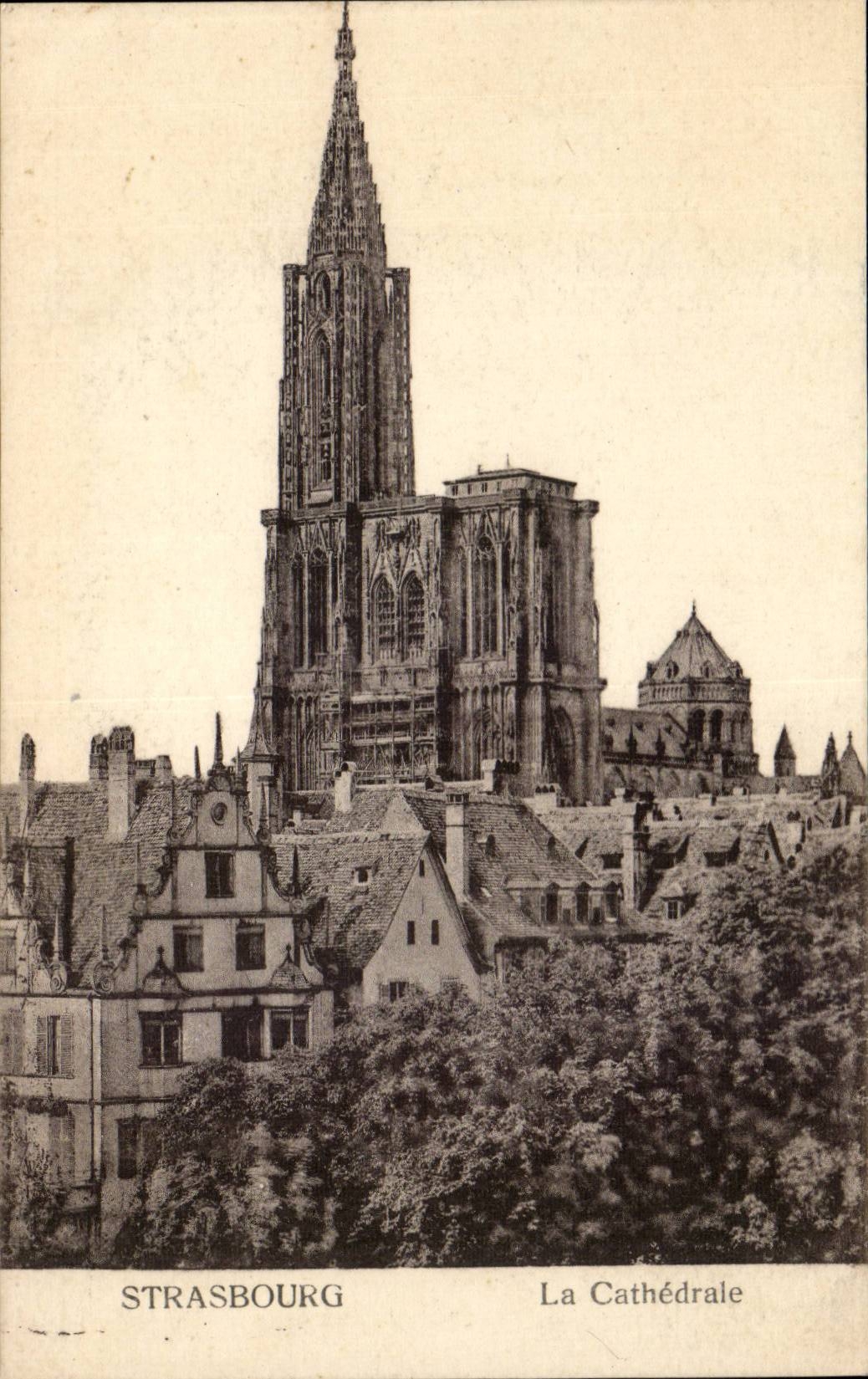 Strasbourg CPA La cathedrale