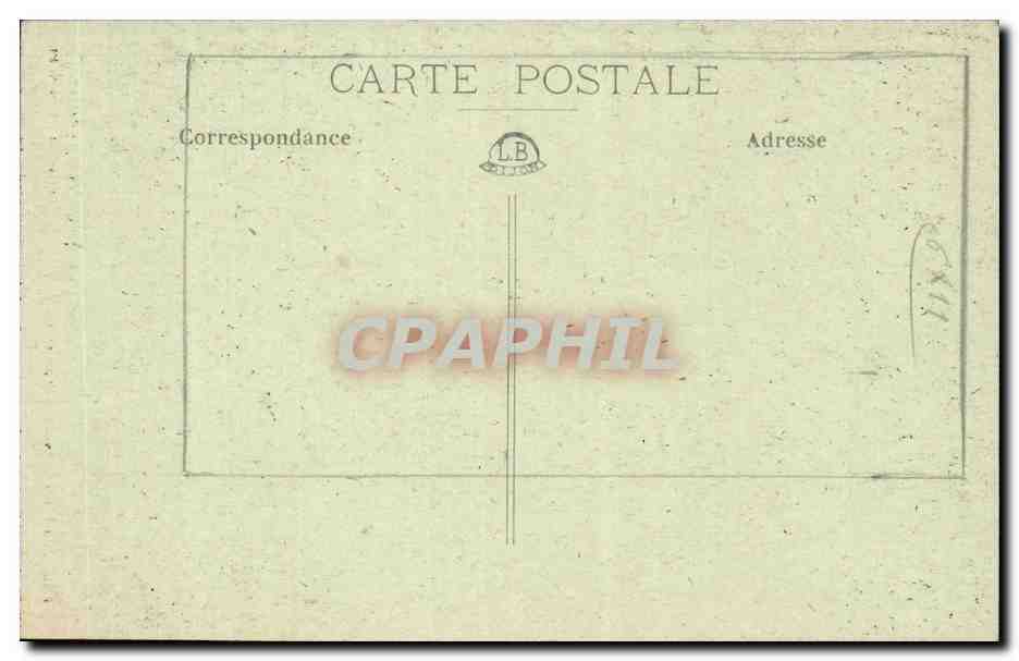 Hospices de Beaune CPA Portail de l'hotel Dieu — Rückseite